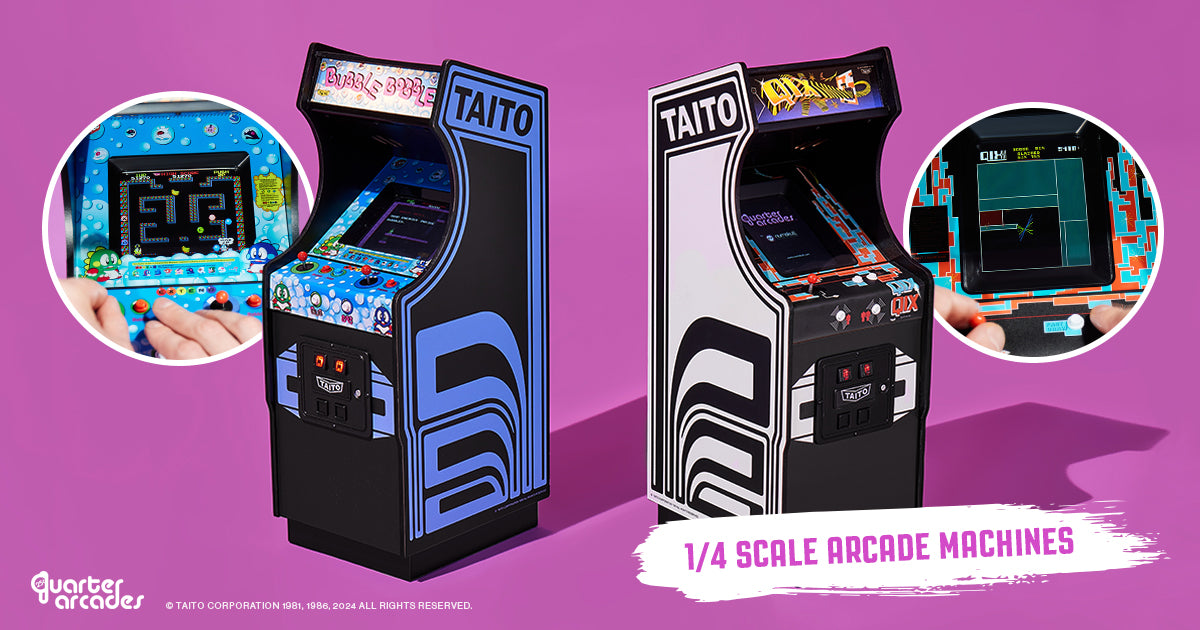 Quarter Arcades' Latest Release: QIX & Bubble Bobble