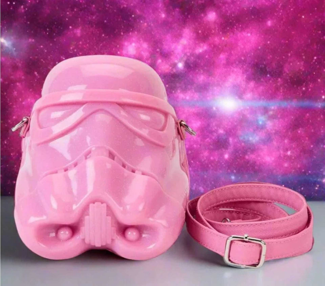 best black friday deals this year, A Star Wars stormtrooper helmet as a crossbody bag.