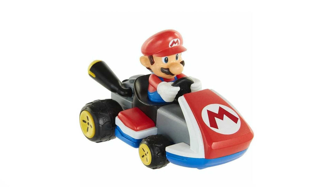 mario collection, A figurine of Mario in a cart