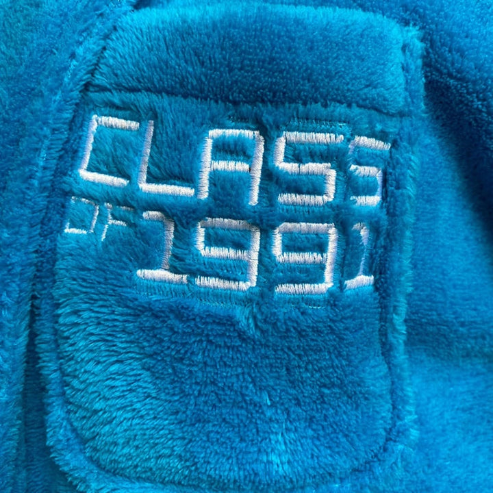 Official Sonic the Hedgehog Class of 91 Bathrobe / Dressing Gown