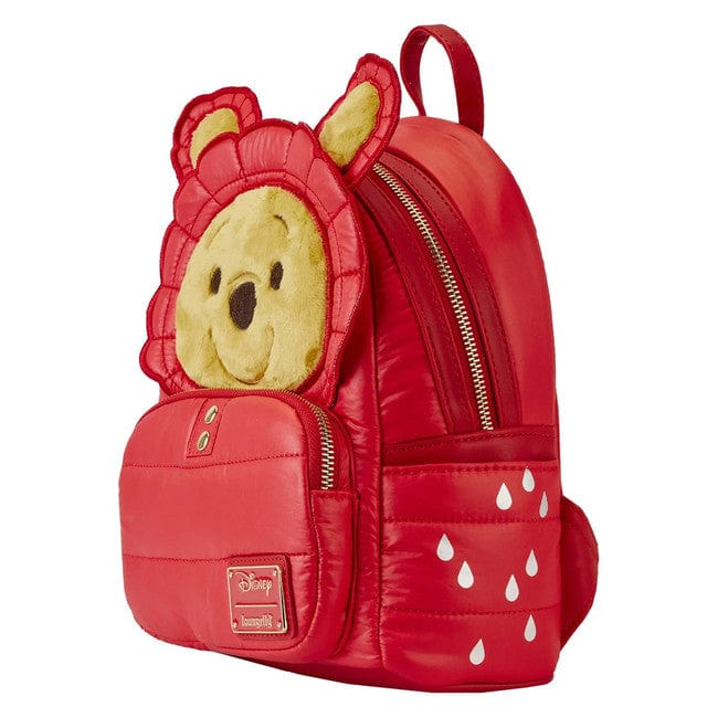 Disney's Winnie the Pooh Puffer Jacket Loungefly Mini Backpack