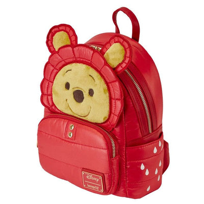 Disney's Winnie the Pooh Puffer Jacket Loungefly Mini Backpack