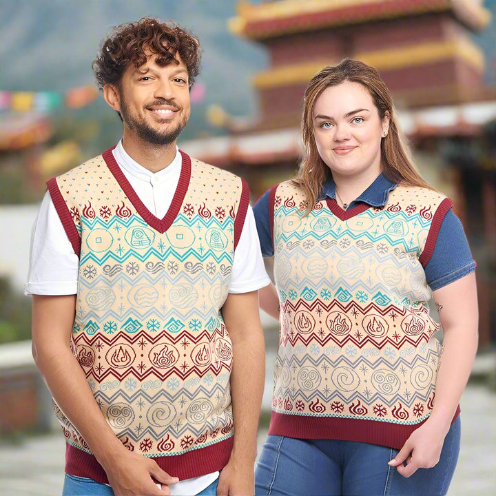 Avatar: The Last Airbender Christmas Knitted Vest Top