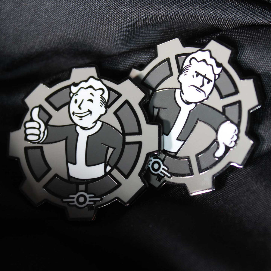 Fallout Decision Coin (Black & White)