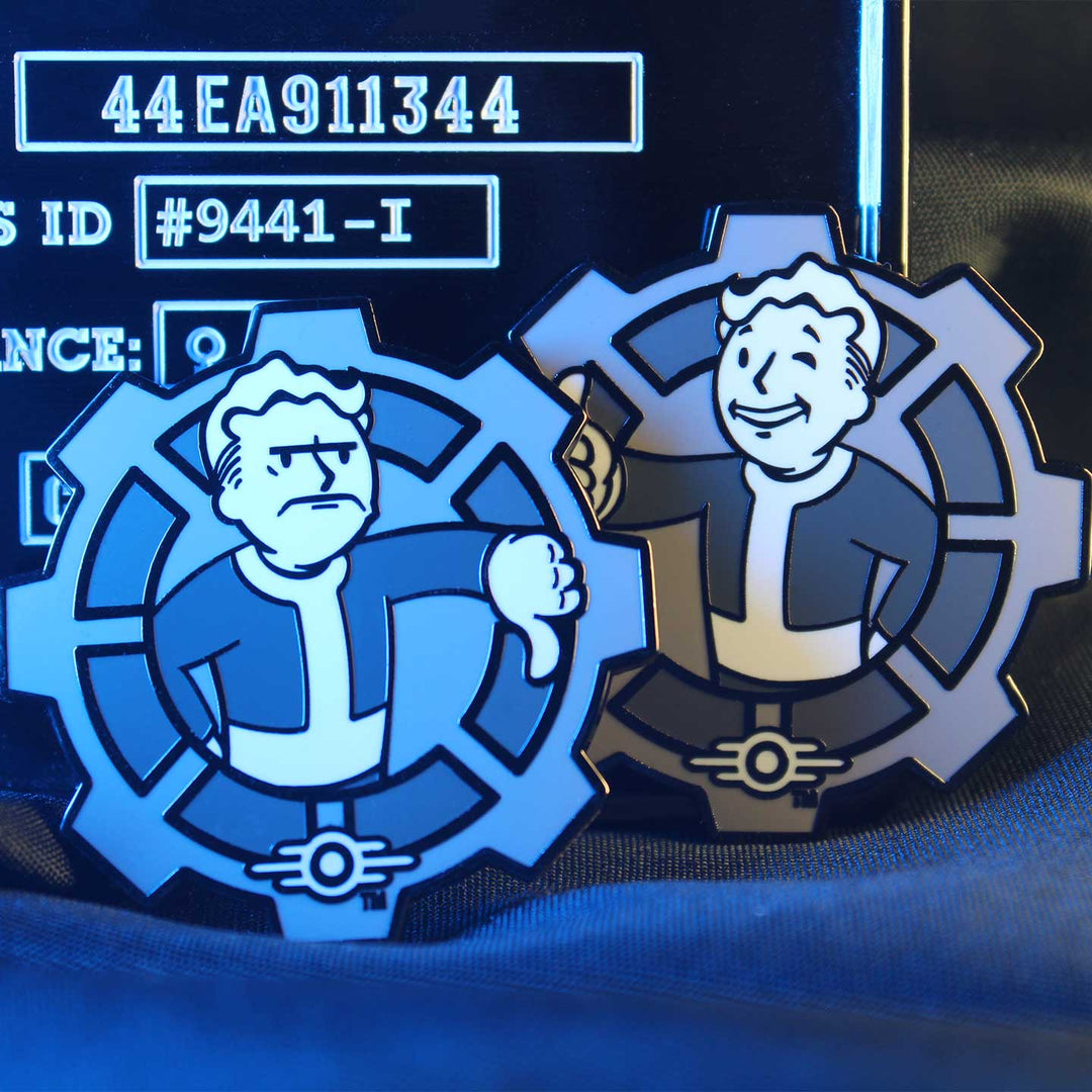 Fallout Decision Coin (Black & White)