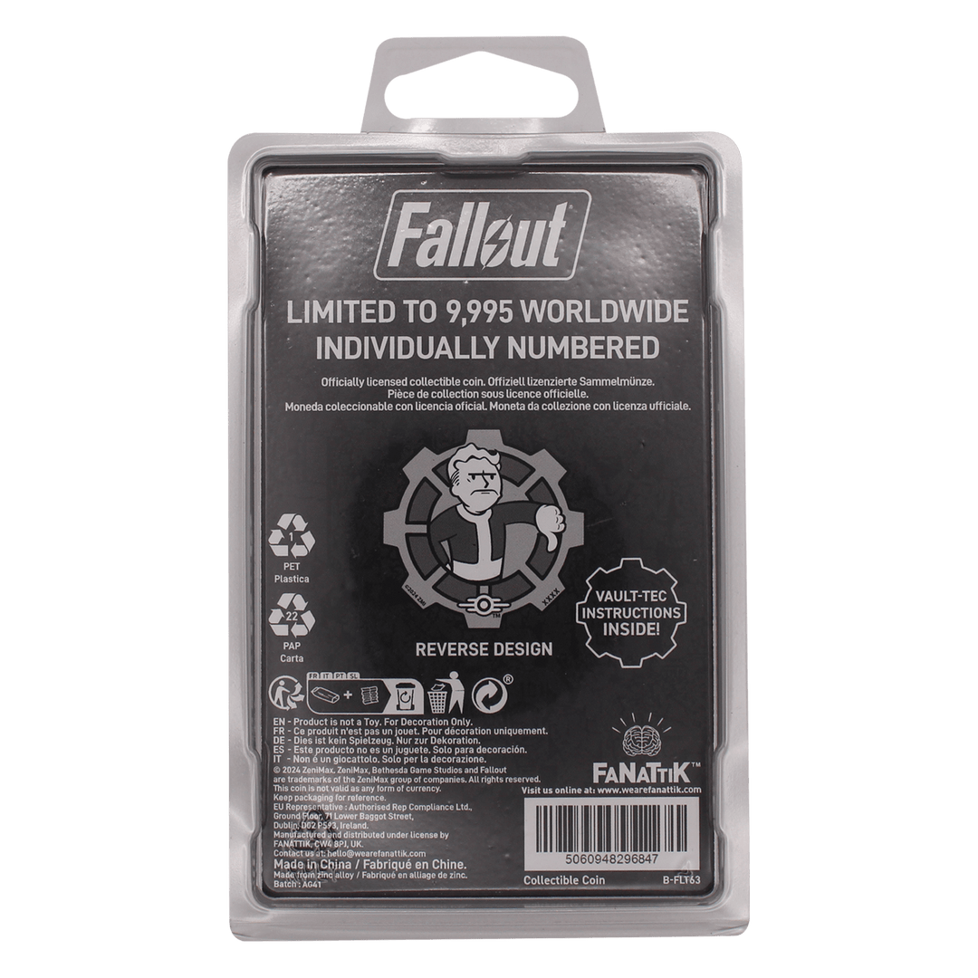 Fallout Decision Coin (Black & White)