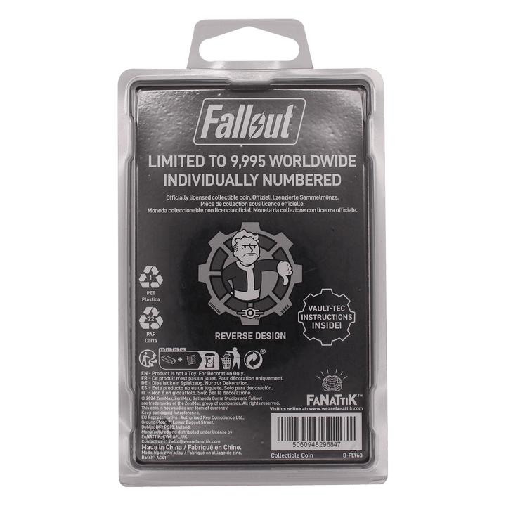 Fallout Decision Coin (Black & White)