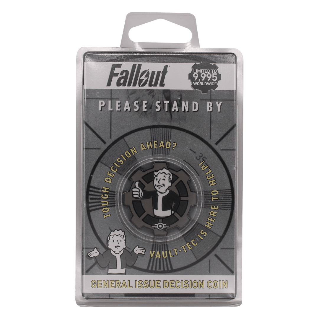 Fallout Decision Coin (Black & White)