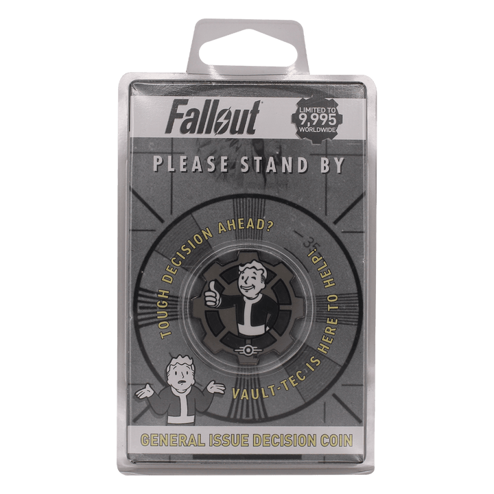 Fallout Decision Coin (Black & White)