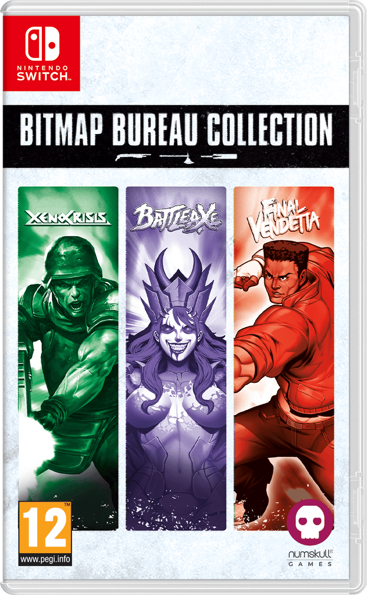 BITMAP BUREAU COLLECTION - XENO CRISIS, BATTLE AXE, FINAL VENDETTA - SWITCH