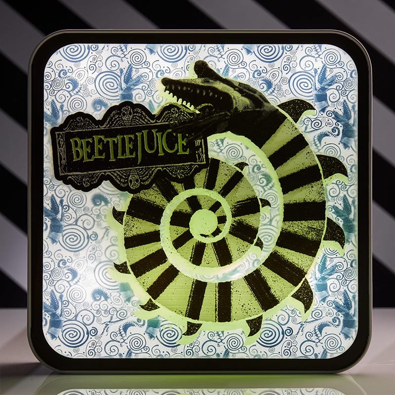 Official Beetlejuice / Betelgeuse Acrylic Desk Lamp / Wall Light