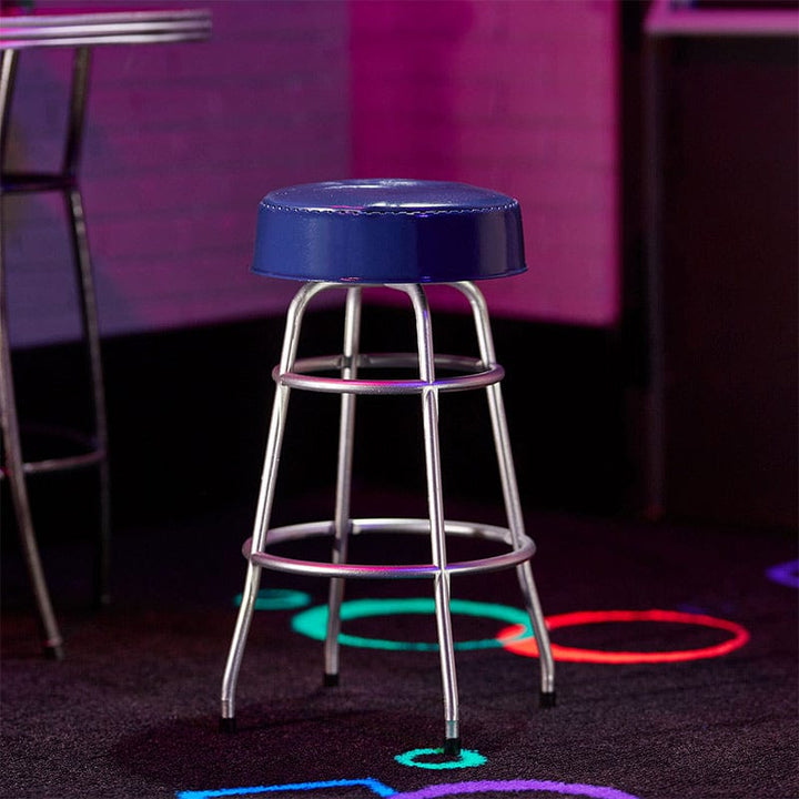 Quarter Arcade Bar Stool (Blue)