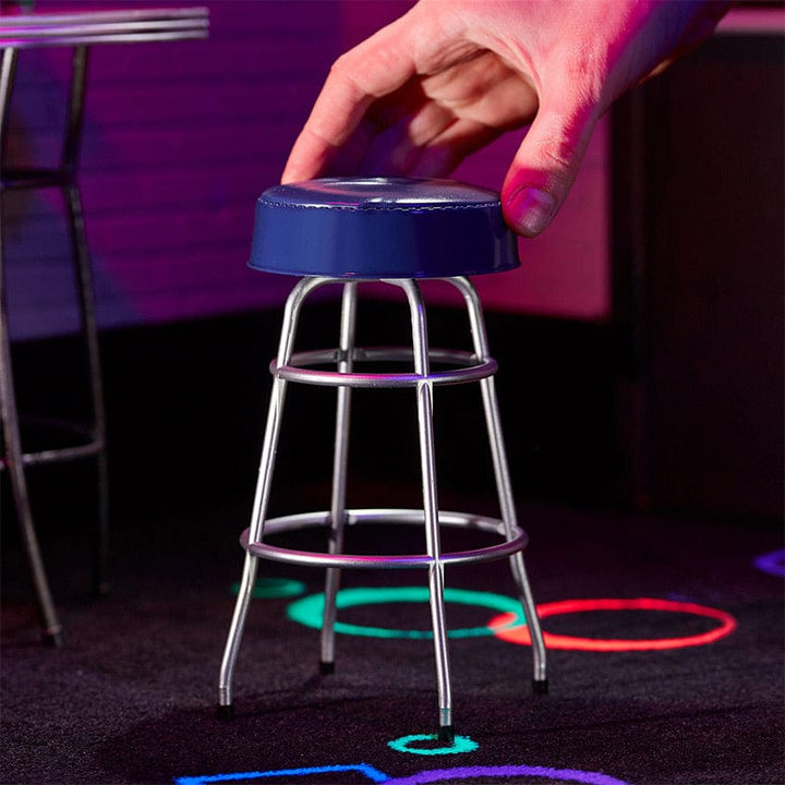 Quarter Arcade Bar Stool (Blue)