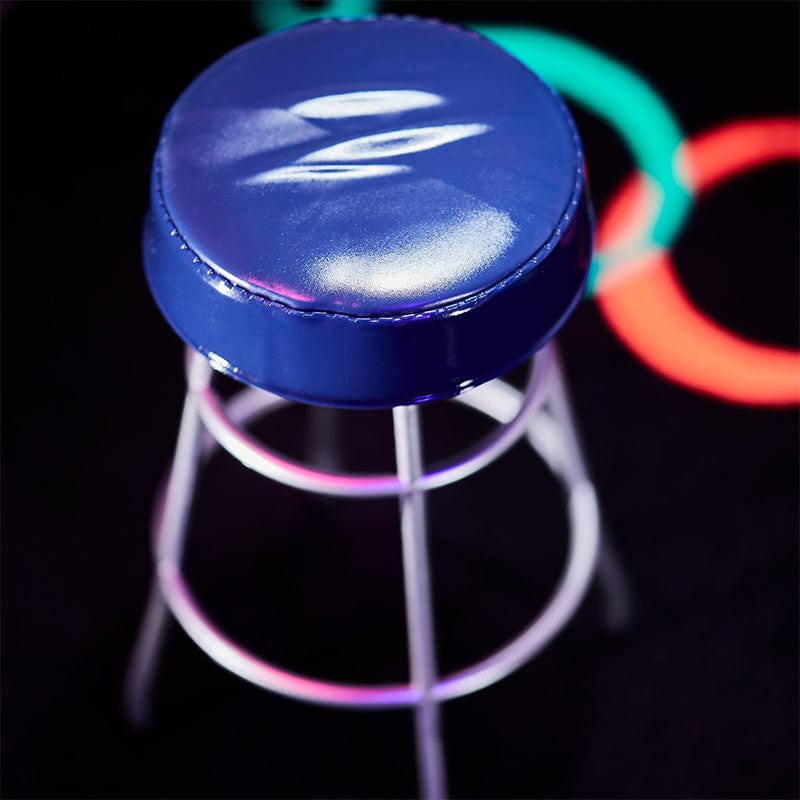 Quarter Arcade Bar Stool (Blue)