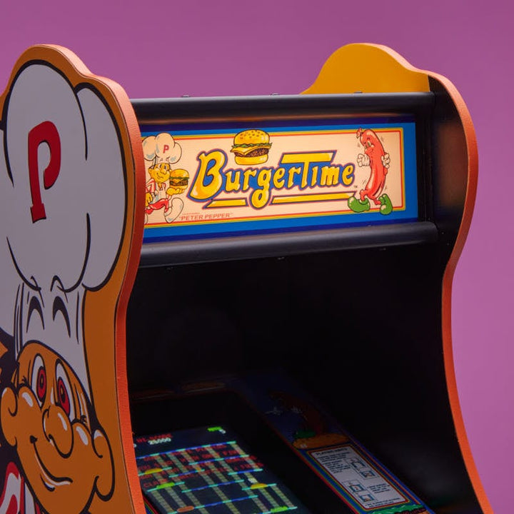 Official Data East BurgerTime Quarter Size Arcade Cabinet