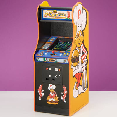 Official Data East BurgerTime Quarter Size Arcade Cabinet