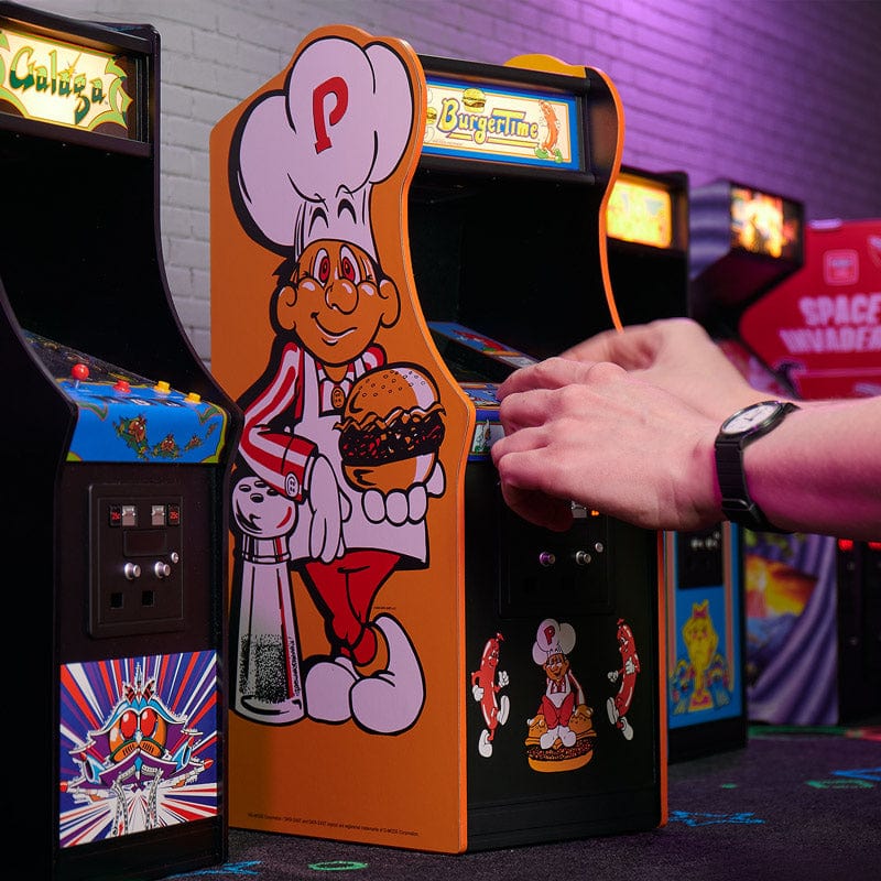 Official Data East BurgerTime Quarter Size Arcade Cabinet