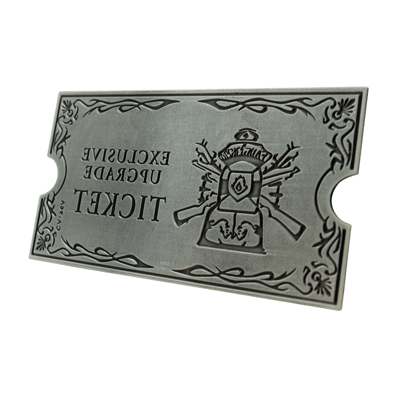 Resident Evil 4 Metal Exclusive Upgrade Ticket