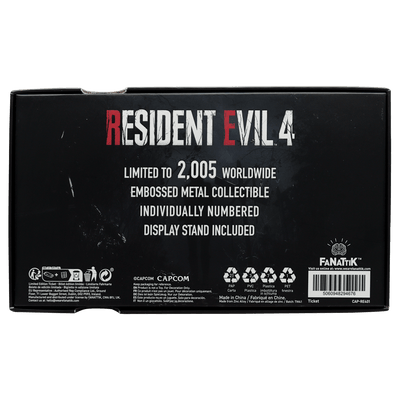 Resident Evil 4 Metal Exclusive Upgrade Ticket