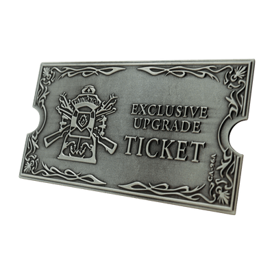 Resident Evil 4 Metal Exclusive Upgrade Ticket