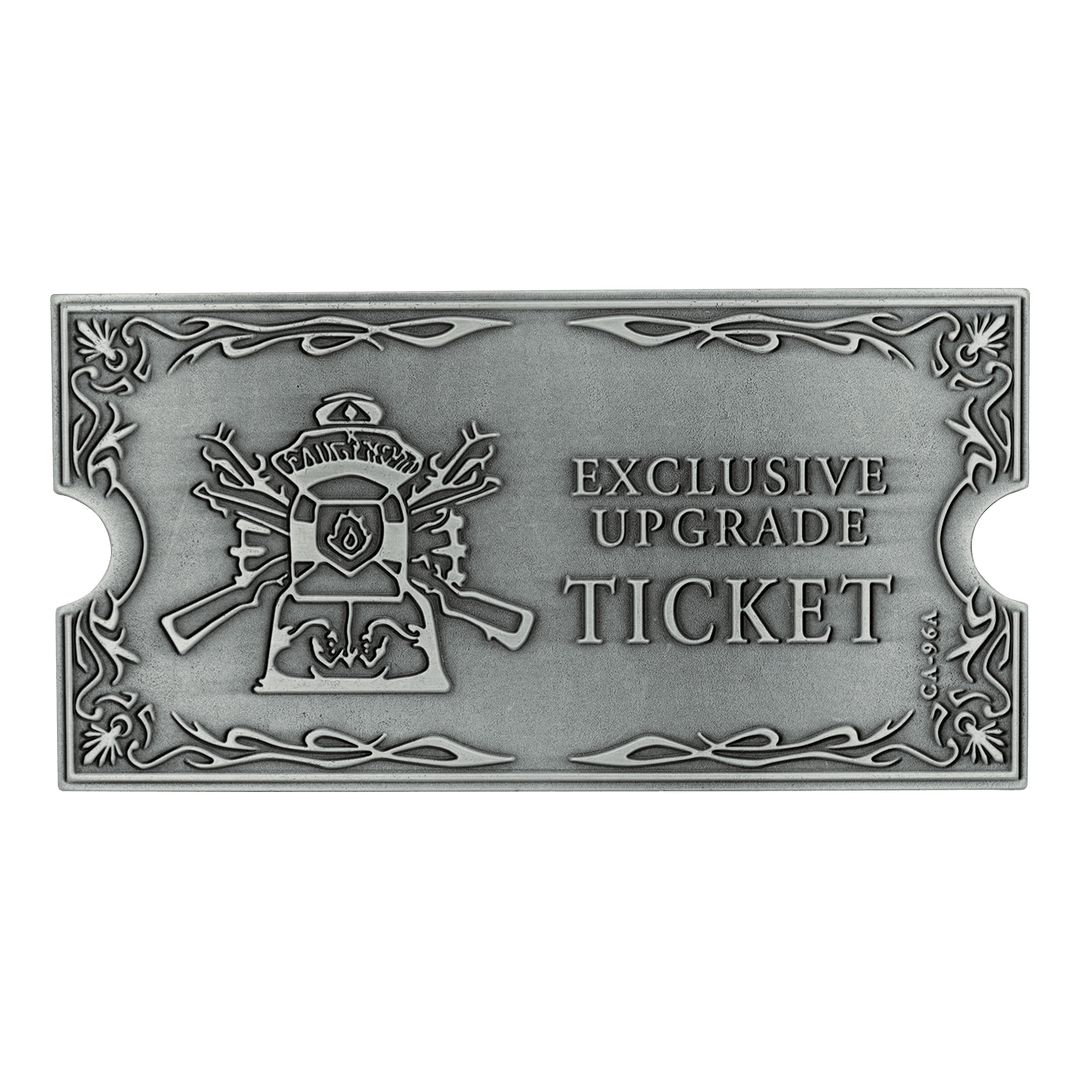 Resident Evil 4 Metal Exclusive Upgrade Ticket