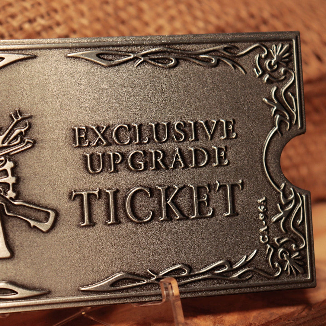 Resident Evil 4 Metal Exclusive Upgrade Ticket