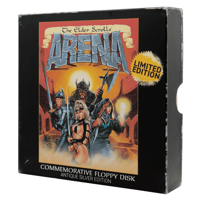 The Elder Scrolls Arena Floppy Disk Replica