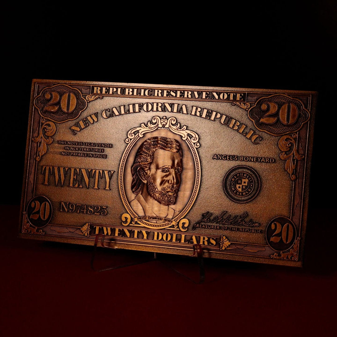 Fallout - Replica NCR 20$ Bill - Limited Edition