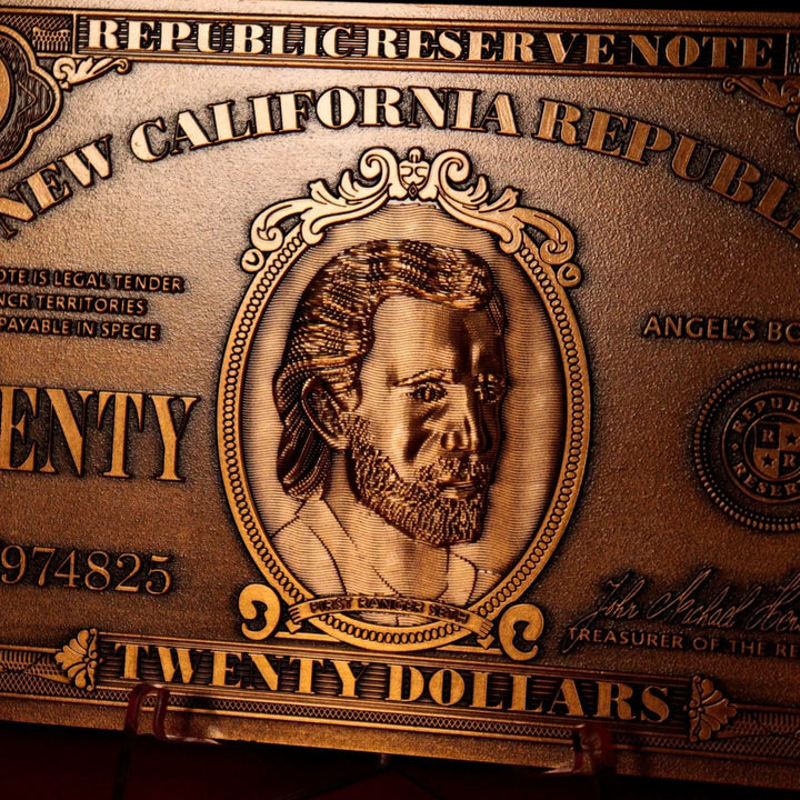 Fallout - Replica NCR 20$ Bill - Limited Edition