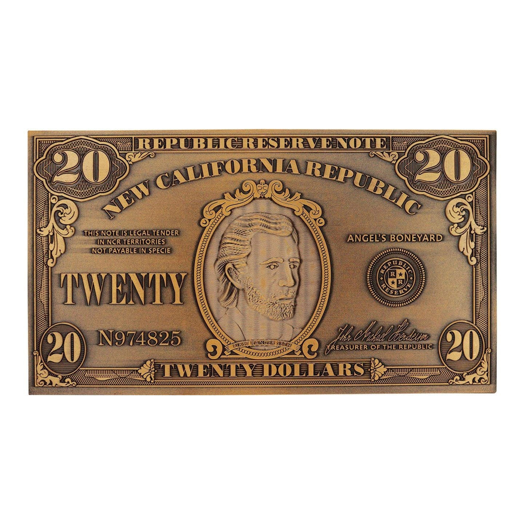 Fallout - Replica NCR 20$ Bill - Limited Edition