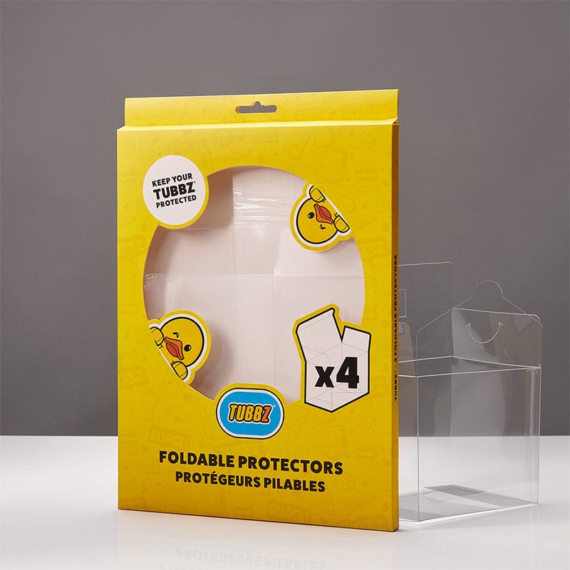 Boxed TUBBZ Packaging Protectors: 4-Pack