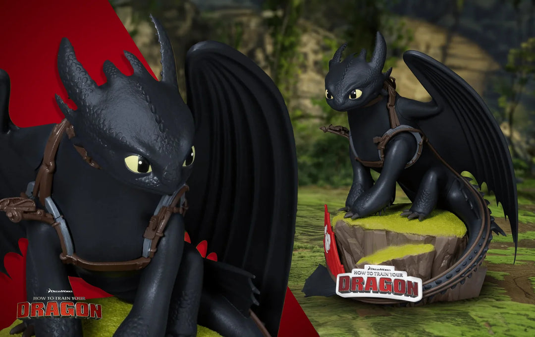 how to train a dragon toothless statue