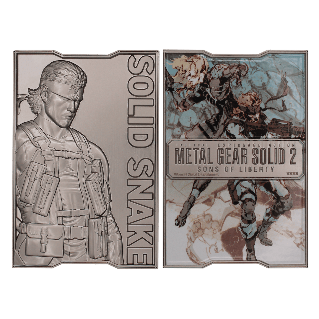 Metal Gear Solid 2 Snake Ingot