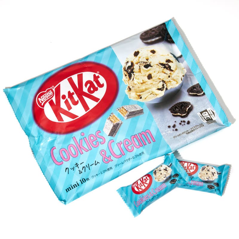 Kit Kat Mini Cookies & Cream Flavour Pack (Japanese)