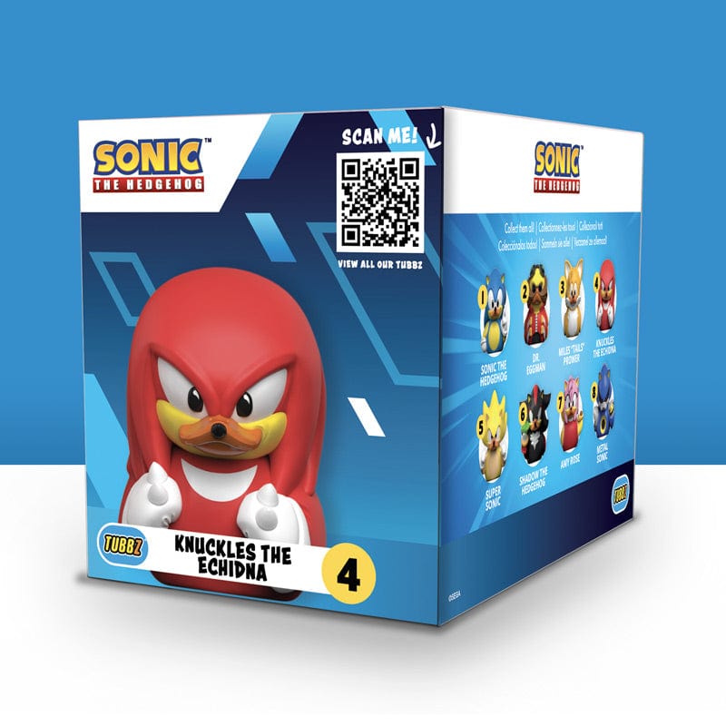 Official Sonic the Hedgehog Knuckles TUBBZ (Boxed Edition)