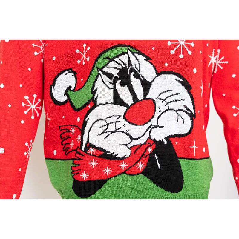 Official Looney Tunes Christmas Jumper / Ugly Sweater