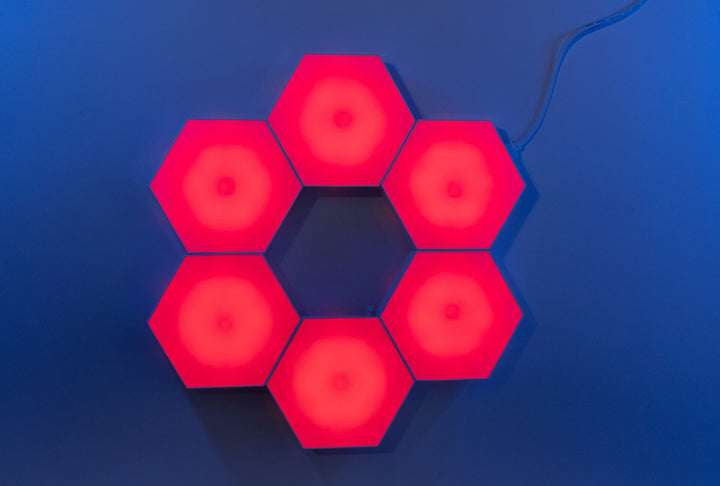 Numskull Connectable Hexagon LED Gaming Lights