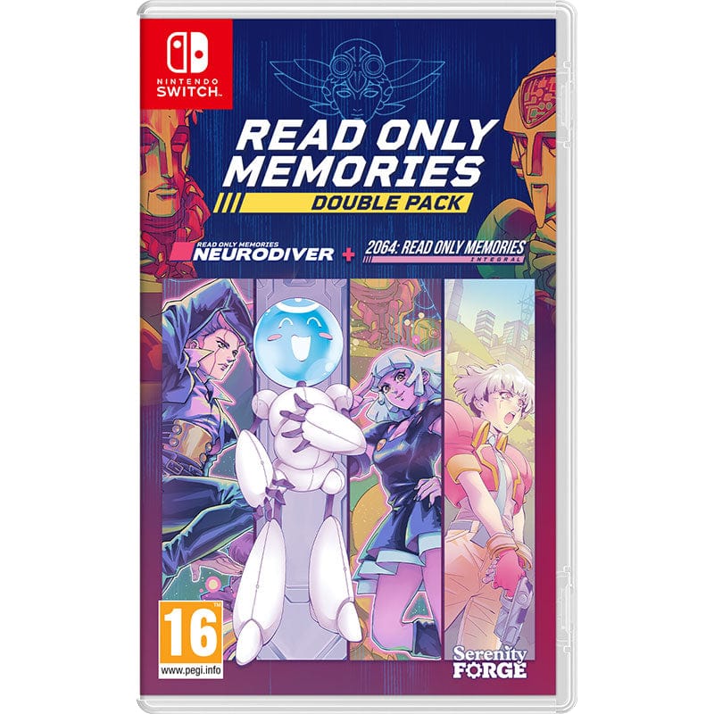 READ ONLY MEMORIES DOUBLE PACK - 2064 + NEURODIVER - SWITCH