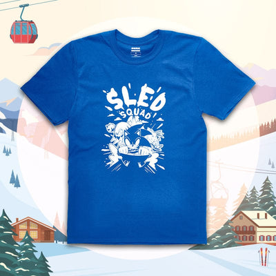 S Official Sonic the Hedgehog Sled Squad T-Shirt