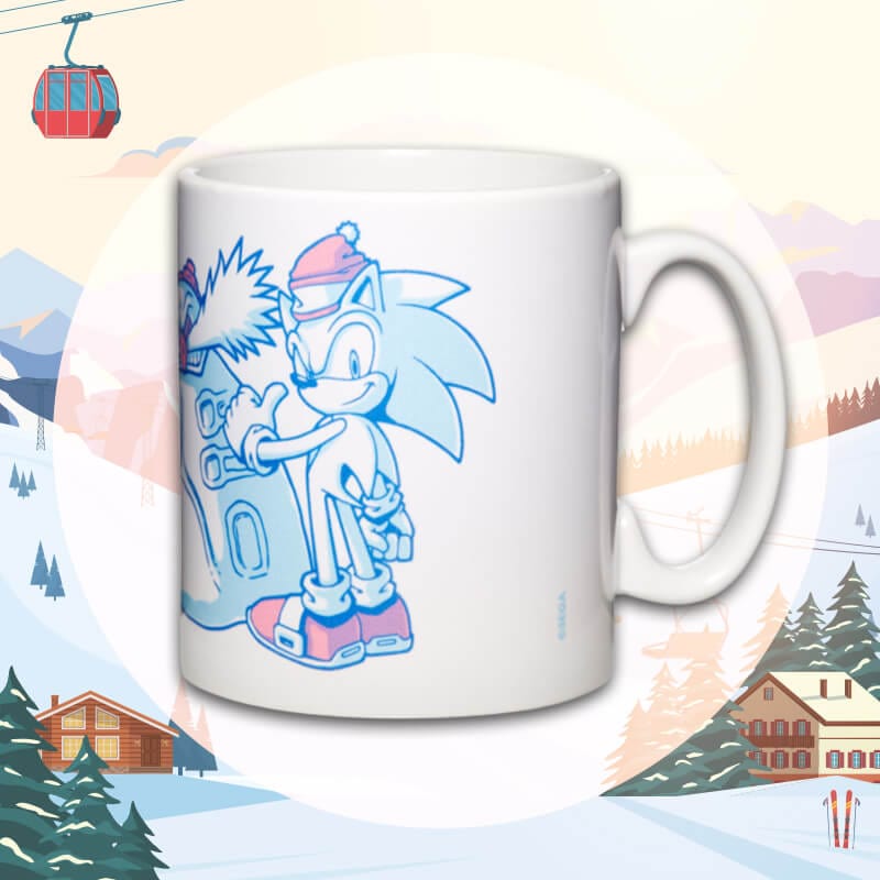 Official Sonic the Hedgehog Snow Fun Mug