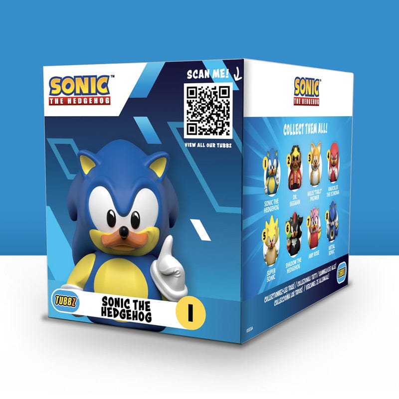 Official Sonic the Hedgehog Sonic TUBBZ (Boxed Edition)