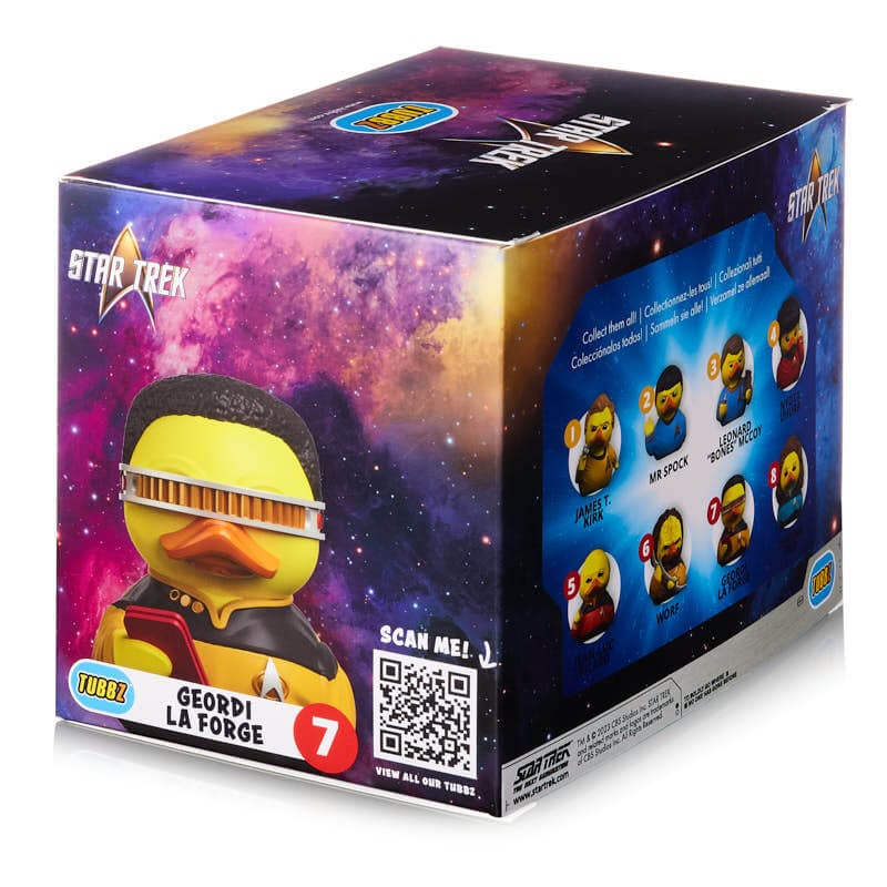 Official Star Trek Geordi La Forge TUBBZ (Boxed Edition)