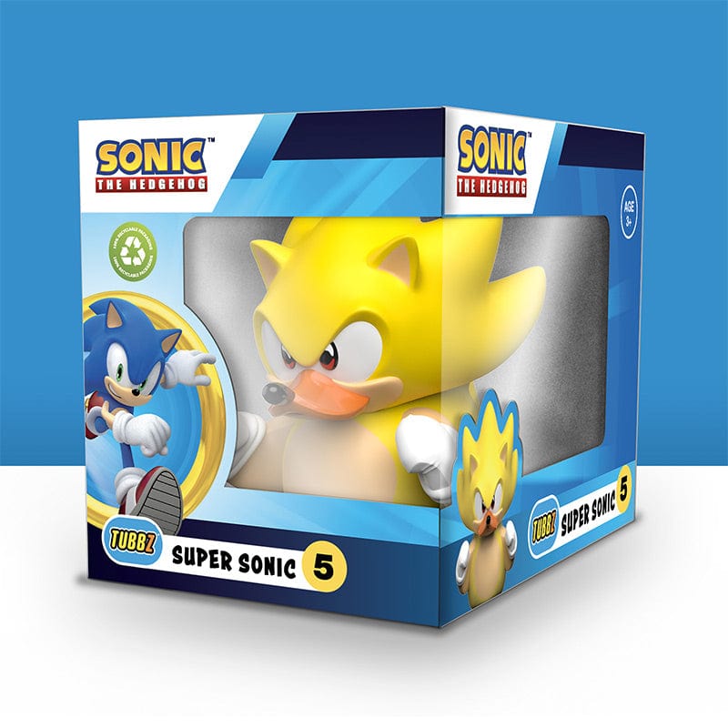 Official Sonic the Hedgehog ‘Super Sonic’ TUBBZ  (Boxed Edition)