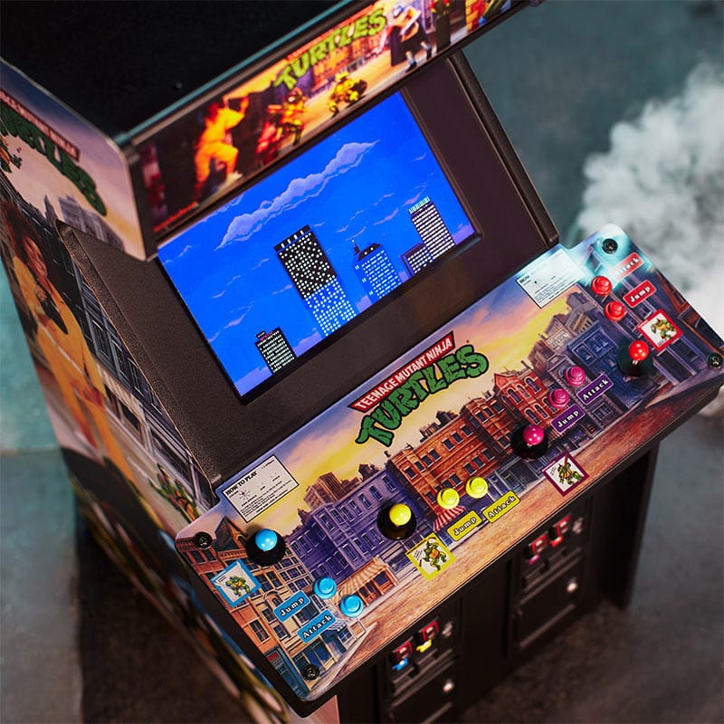 Official Teenage Mutant Ninja Turtles Quarter Size Arcade Cabinet (Exclusive Signed Collector's Edition)