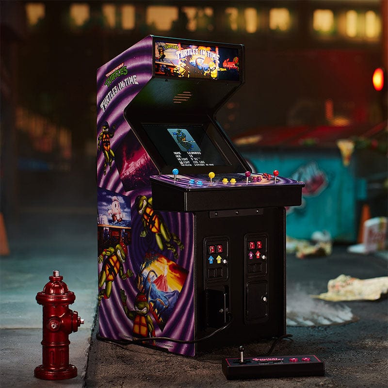 Official TMNT – Turtles in Time Quarter Size Arcade Cabinet (Exclusive Signed Collector's Edition)