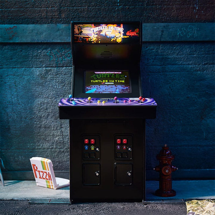 Official TMNT – Turtles in Time Quarter Size Arcade Cabinet (Exclusive Signed Collector's Edition)