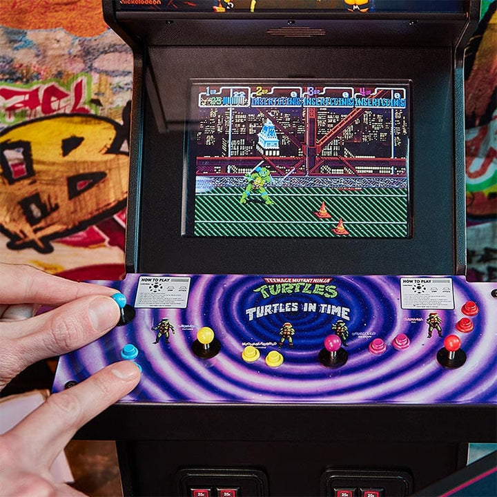 Official TMNT – Turtles in Time Quarter Size Arcade Cabinet (Exclusive Signed Collector's Edition)