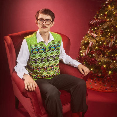 Teenage Mutant Ninja Turtles Christmas Knitted Vest Top