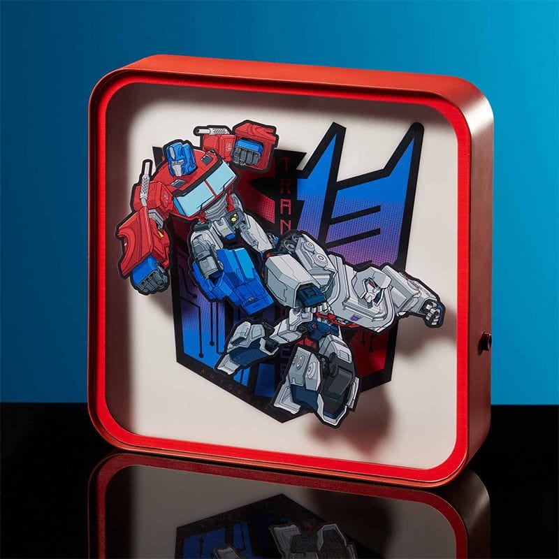 Transformers Perspex Lamp