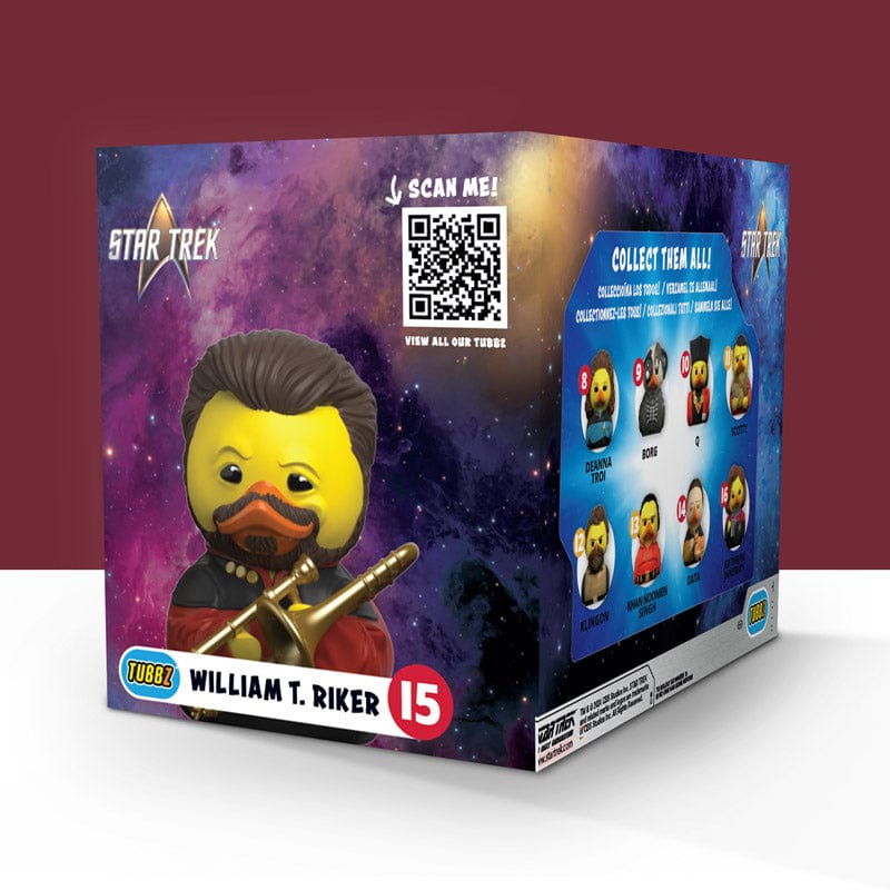 Official Star Trek William T. Riker TUBBZ (Boxed Edition)